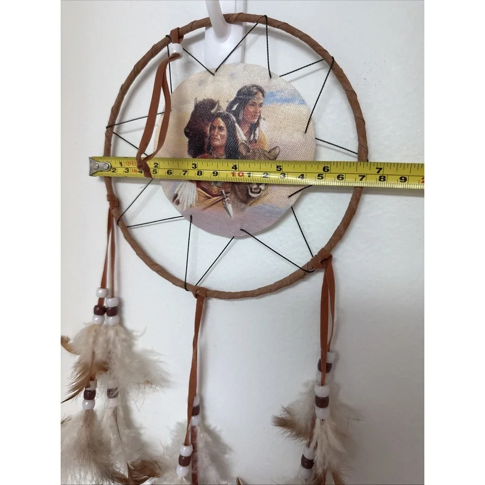 Dream Catcher Wall Hanging Native American Indian Feathers Boho Southwestern